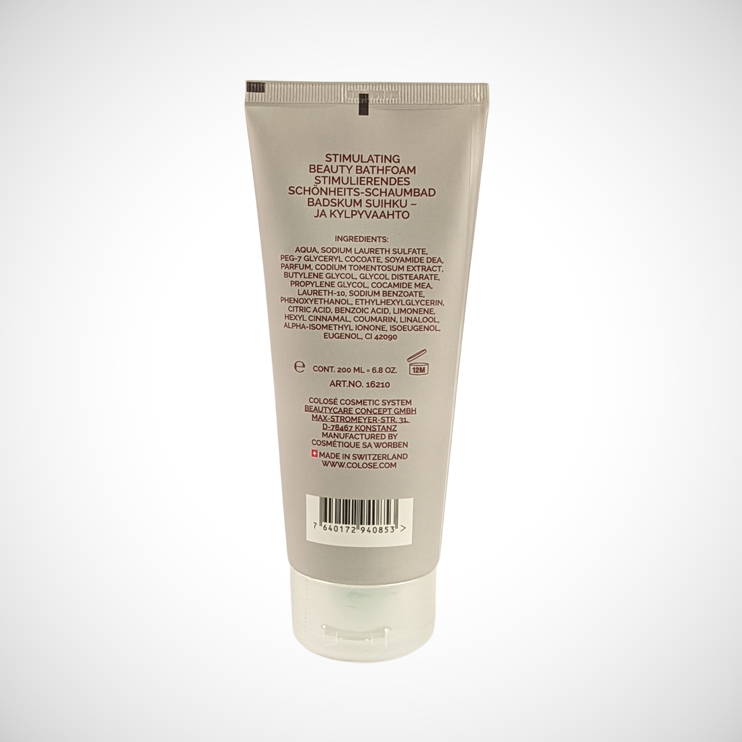 Bain Moussant Stimulant