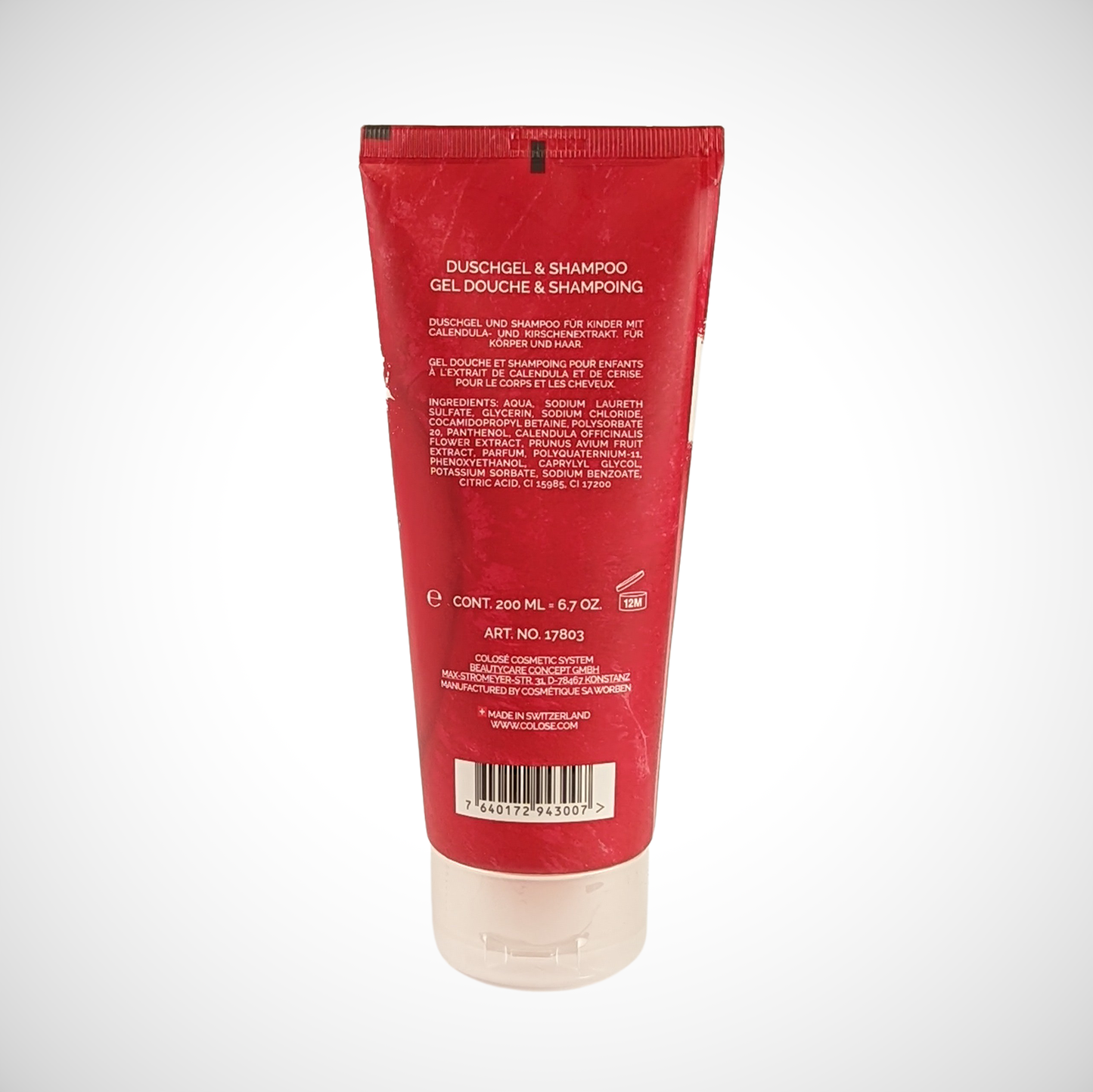 Kids Body & Hairwash - Cherry